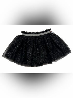 NWT Cat & Jack Sparkly Black Tutu Skirt 18 months